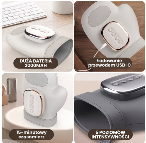 Nalua Comfort — Rękawica z Ciepłem i Masażem Dłoni